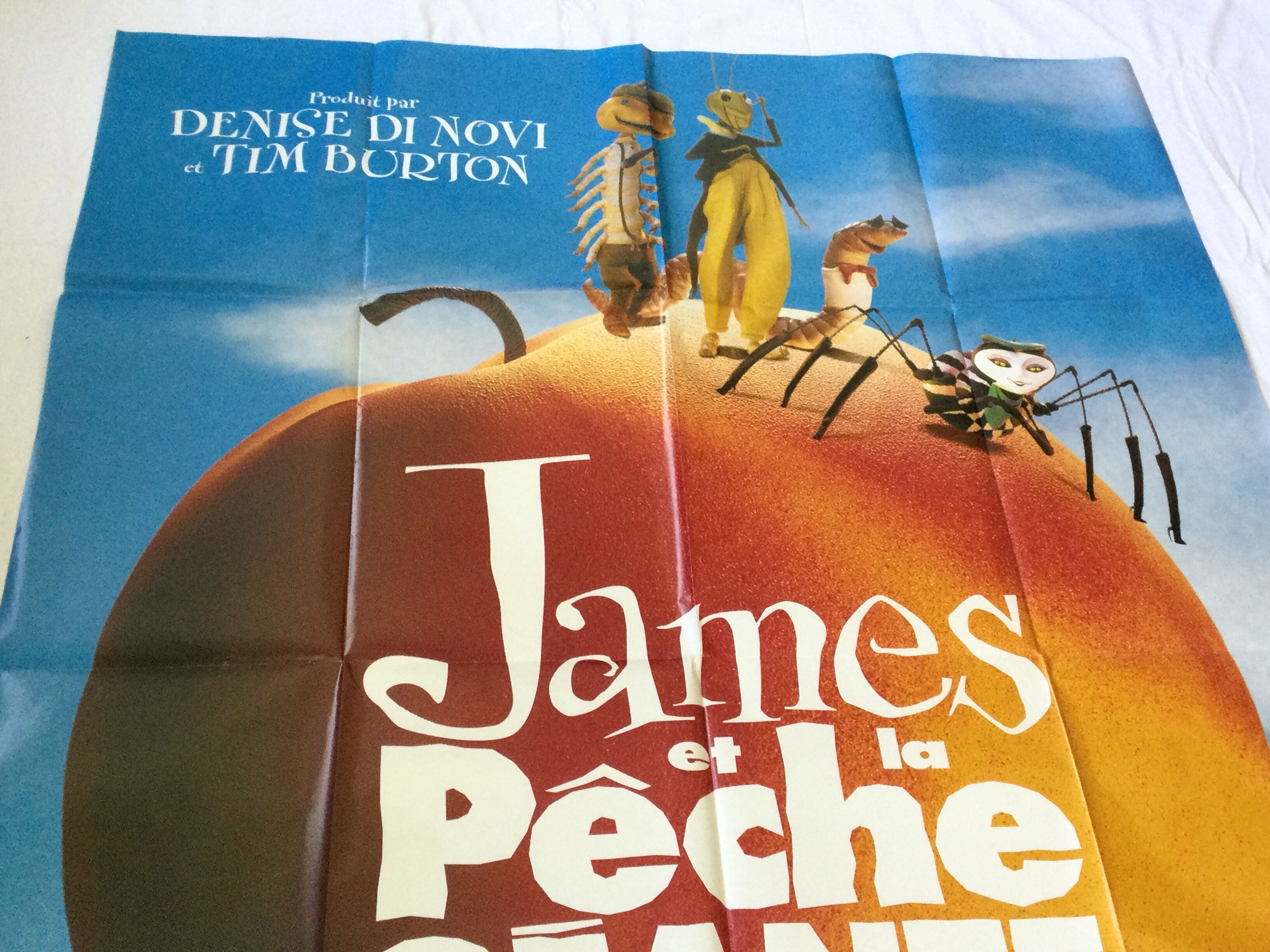 Affiche du film " James et la pêche géante "