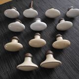 Poignées en porcelaine - Lot 3