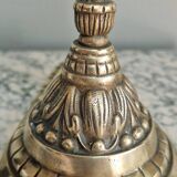 Art Deco style lamp in gilded bronze