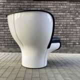 Joe Colombo Elda design armchair, Longhi edition