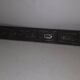 School coat rack with patinated black wooden labels 0