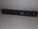 School coat rack with patinated black wooden labels 0