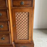 Chiffonier, small 19th century storage unit 1m12 x 74 x 35