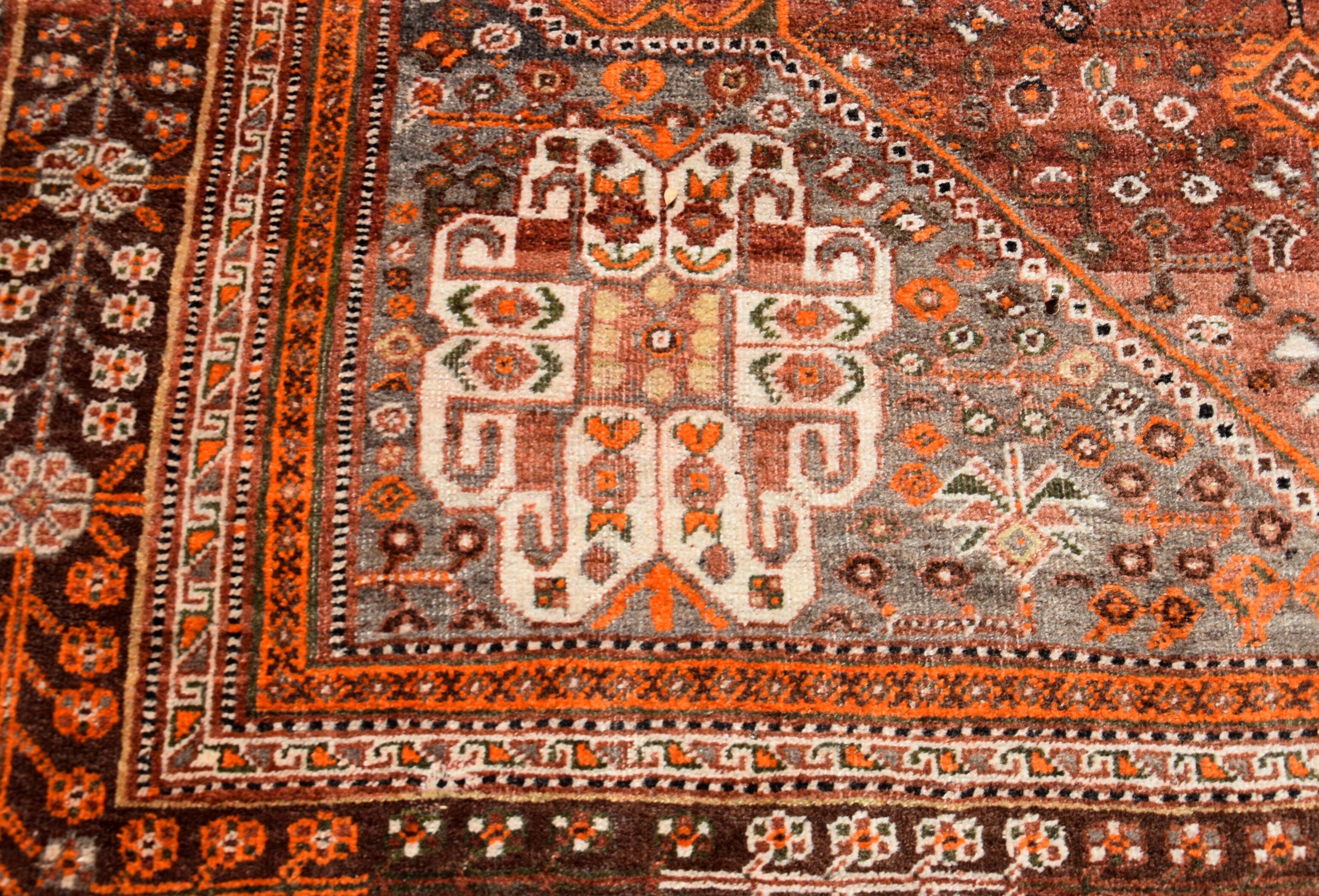 Tribal Oriental Rugs: 2.96 X 2.07 Meters