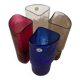 4 vintage coloured long drink glasses in Murano glass by Nason Moretti,
