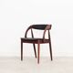 Ensemble de quatre chaises en teck, design danois, années 1970, fabricant : Orte Mobelfabrik