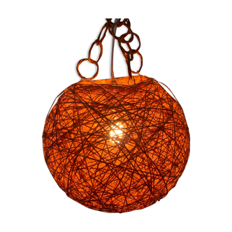 Rattan hanging