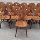 Lot 16 chairs bistro brasserie chalet deco mountain