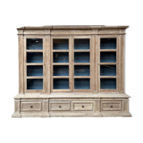 Solid elm display case