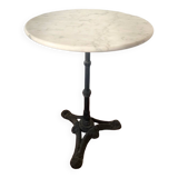 Table bistrot marbre