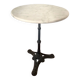 Marble bistro table