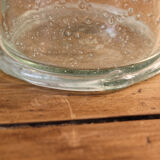 Bubbled glass jar, Biot