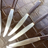 Set of 9 vintage a.fontenille 1034 table knives