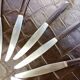 Lot de 9 couteaux de table a.fontenille 1034 vintage