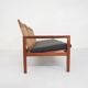 Hans Olsen for Brdr Juul Kristensen, rattan backed sofa, Denmark 1950s