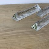Set of crystal knife holders