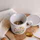 3-piece floral teapot