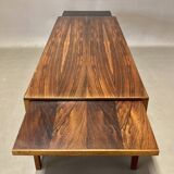 Scandinavian design rosewood coffee table 1950.