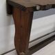 Antique Wall Shelf with Vintage Hooks
