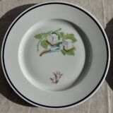 Set of 12 cheese plates France Chavroux 1990s D 21.5