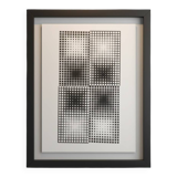 Victor Vasarely d'après œuvre Copusculaire A