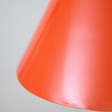 Scandinavian orange pendant lamp