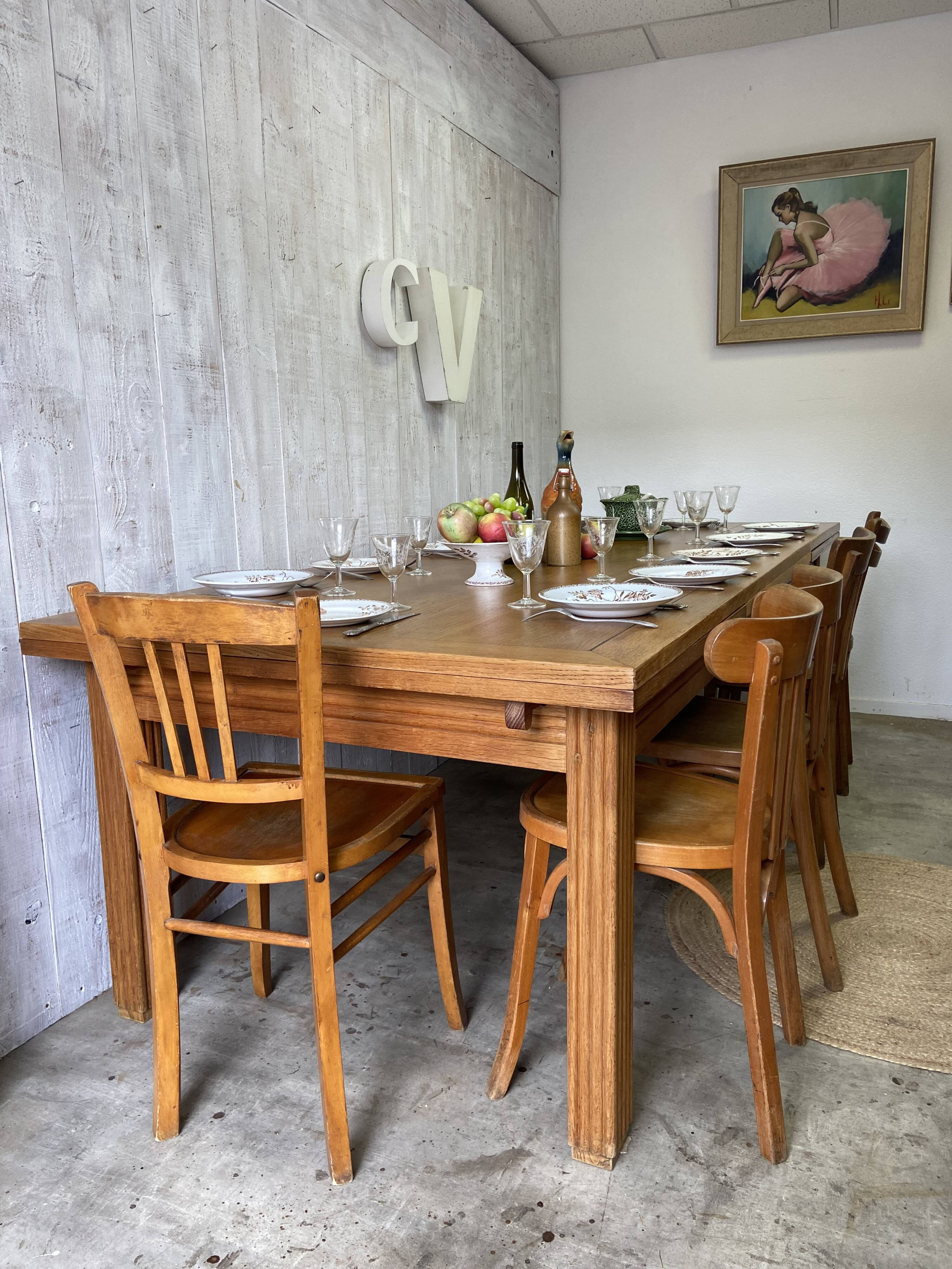 Farm table 250/400 x 104cm