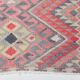 3x12 Soft Wool Pink Oriental Vintage Kilim Runner Rug