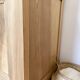 Antique two-body buffet in solid wood (restored)