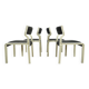 Set of 4 experimental dining chairs by Pierre Mennen for Pastoe, 1972 Netherlands
