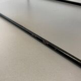 Aubock Style Mid-Century Rattan Bauhaus Magazine Holder, France, 1950s