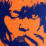 Original silkscreen poster by Robert Stanley, Brian Jones, 1965