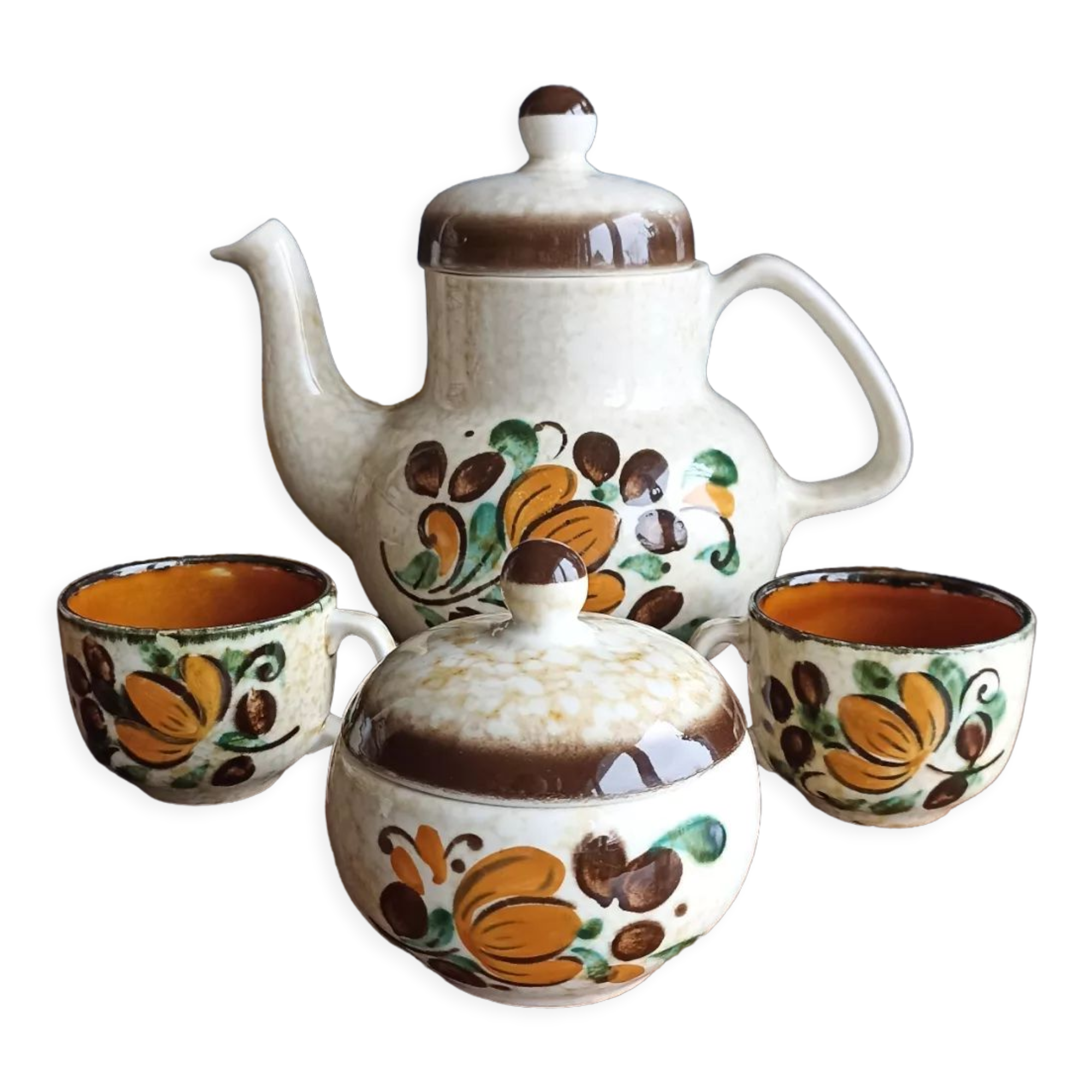 Part of coffee service Boch La Louvière - Corfu