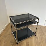 USM Haller side table in Anthracite Grey