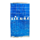 Tapis marocain vintage bleu cobalt