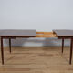 Table à manger danoise extensible en palissandre du milieu du siècle, années 1960
