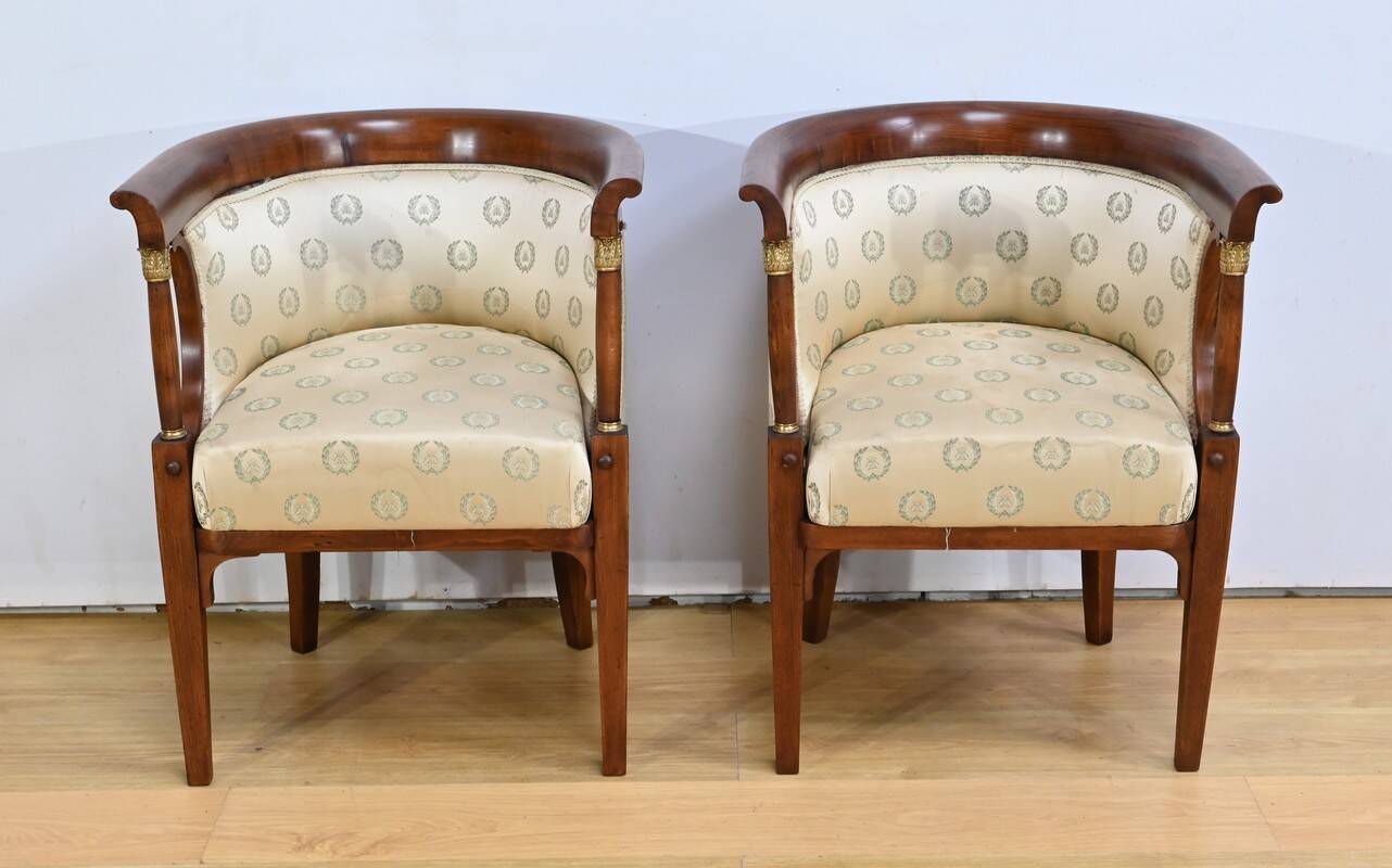 J&J Kohn Stained Beech Living Room, Empire style – Early 20th century