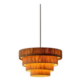 Moroccan handmade lampshade in rattan, wicker lampshade, straw lampshade