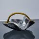 Brutalist pocket emptier by Art3, bronze and aluminum 1970, Spain