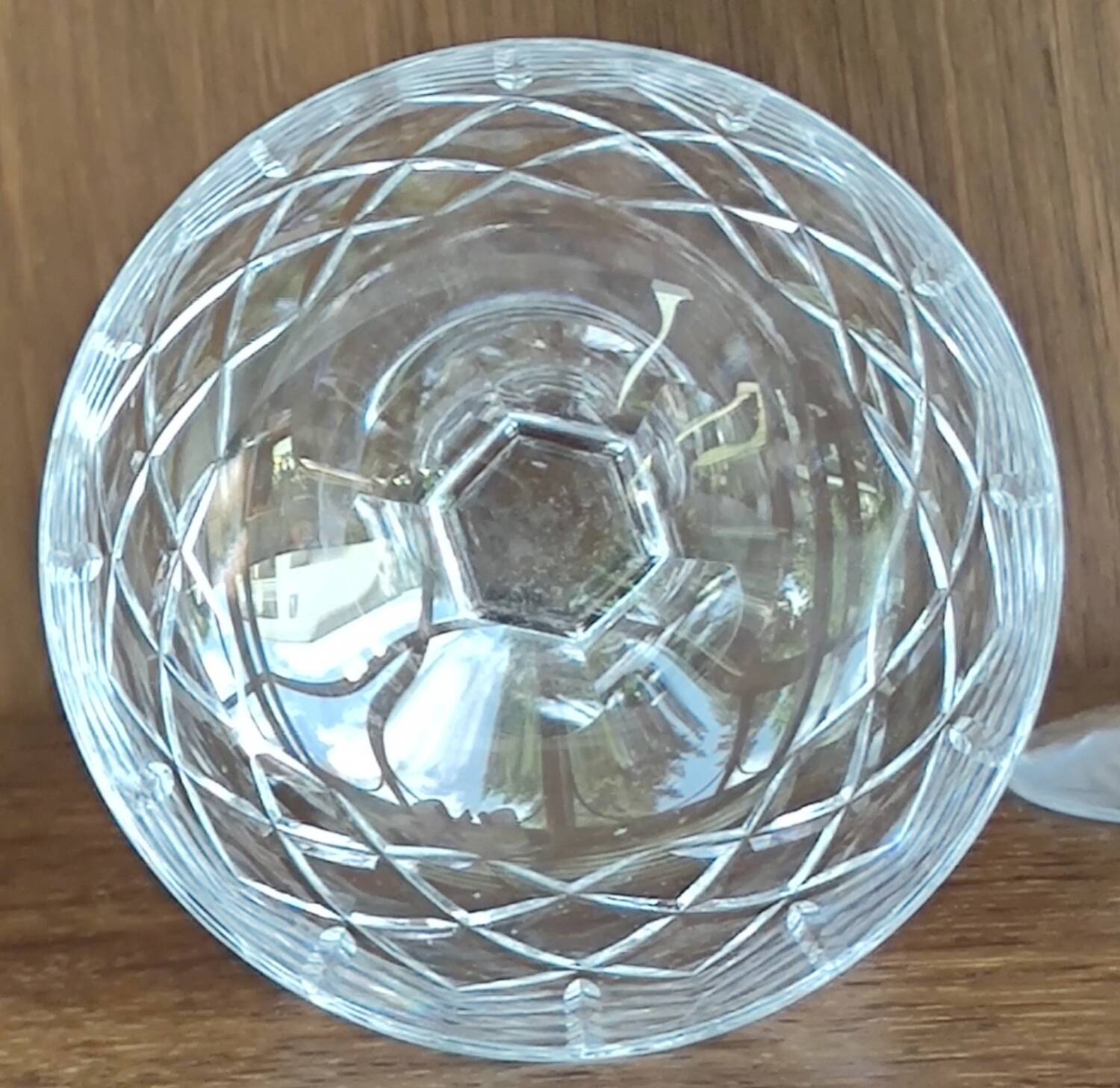 Série de 36 verres coupes cristal taillé/cristallerie de Lorraine