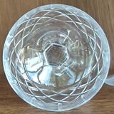 Série de 36 verres coupes cristal taillé/cristallerie de Lorraine