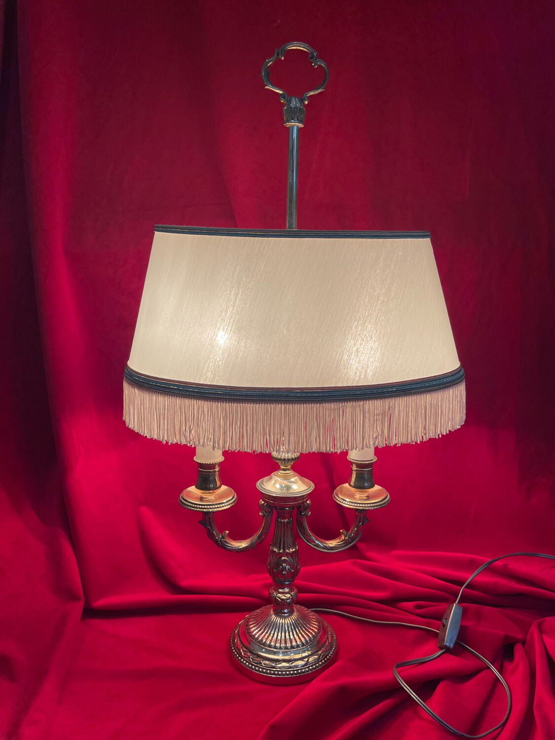 Louis XVI style hot water bottle lamp