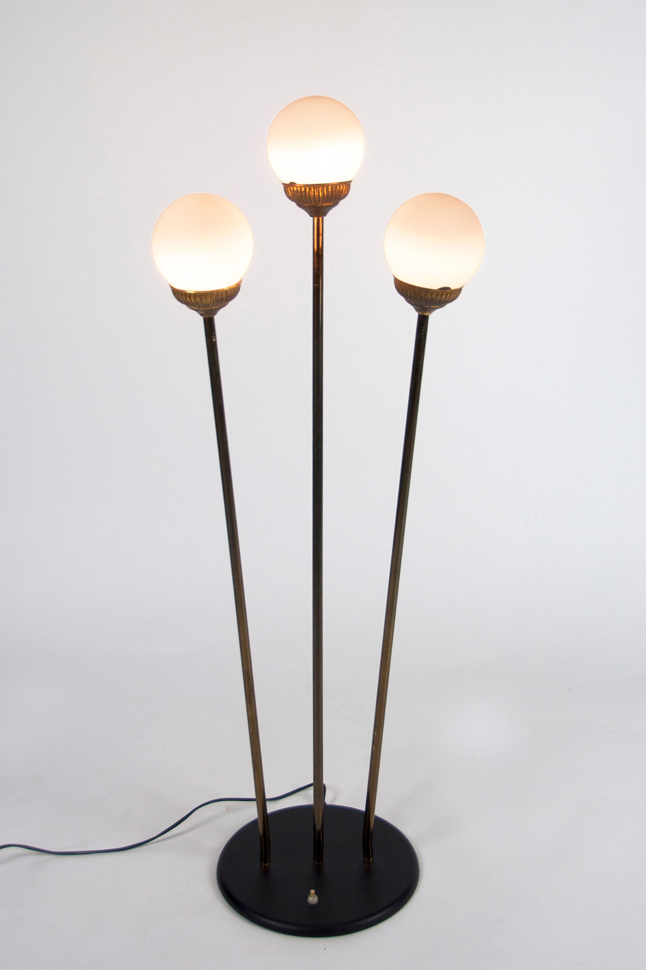 Lampadaire italien, années 1950