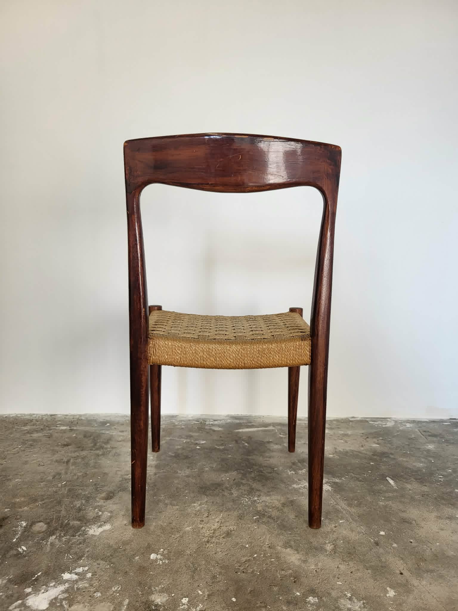 Chaise design scandinave 60/70