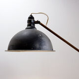 Industrial articulated floor lamp
