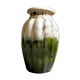 W. Germany vase in brown and green glazed ceramic