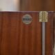 Art Deco mahogany wardrobe, signed A. Bicchierini, 1940s.