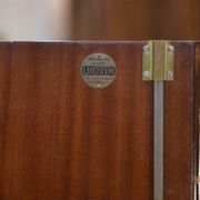 Armoire Art Déco en acajou mobilier d’art signé A. Bicchierini 1940’s