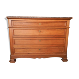 Chest of drawers with marble
