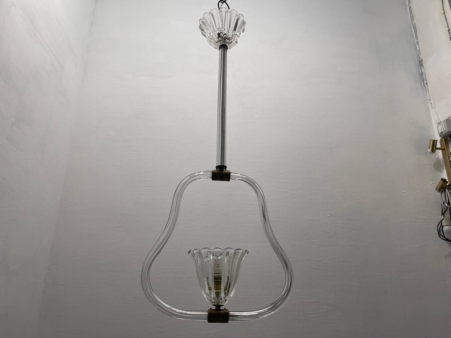 Murano Glass Light Pendant 1950’s